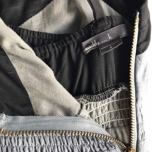 smocked t-strap A-line babydoll mini dress - Picture 5 of 7